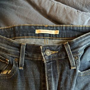 721 high rise skinny Levi’s jeans size 29